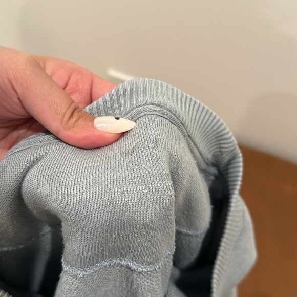 Aerie oversized sweatshirt light blue size XS - Picture 4 of 7